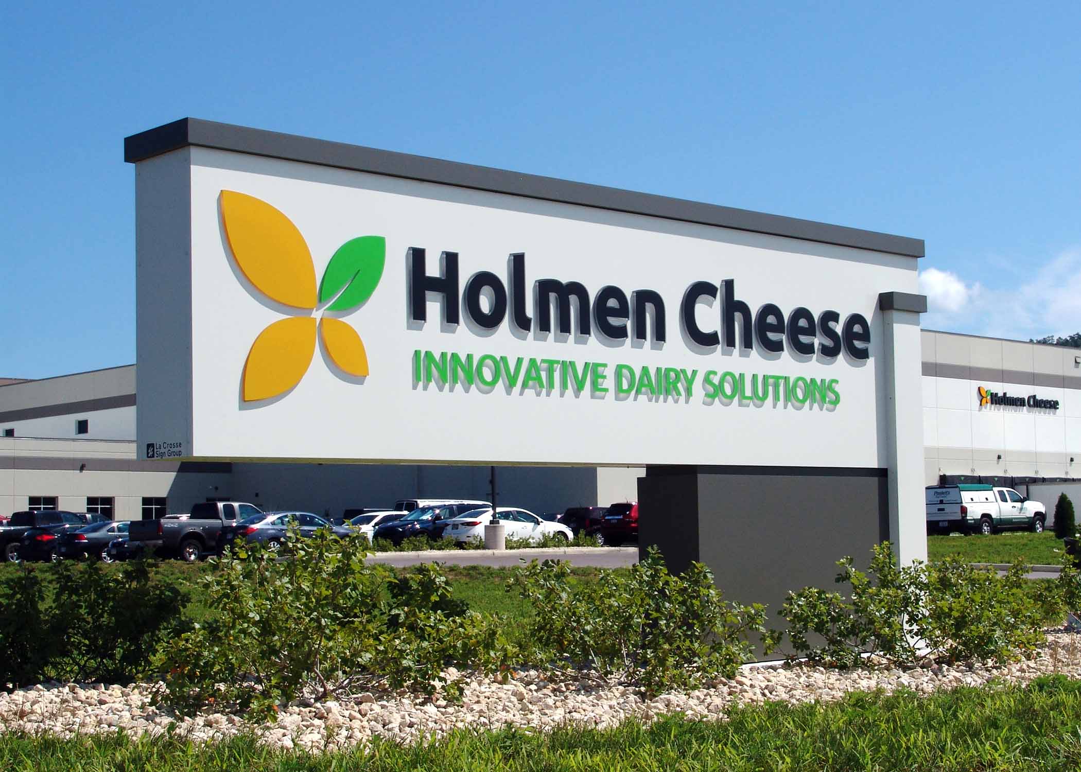 Holmen Cheese Sign Project La Crosse Sign Group